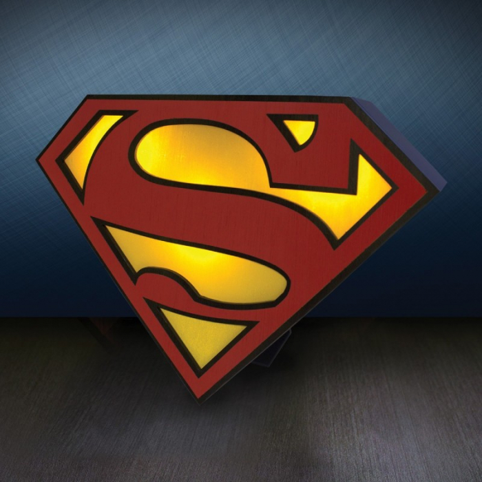 Lampe logo Superman 