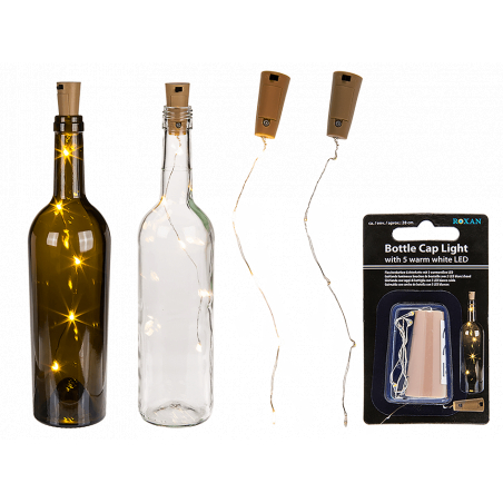 Guirlande lumineuse bouchon de bouteille