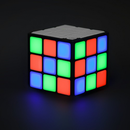 Enceinte Led Rubiks Cube 