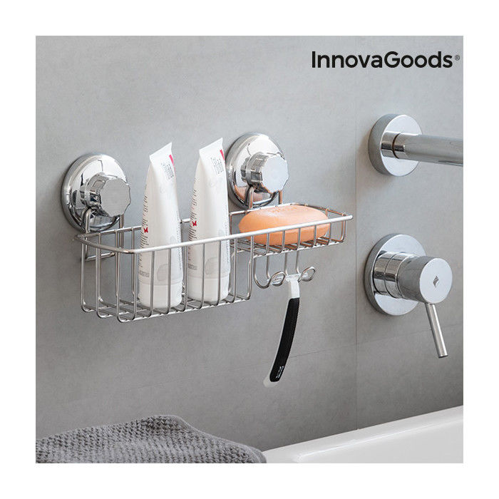 Organisateur de Douche avec Ventouses Supers adhérentes InnovaGoods