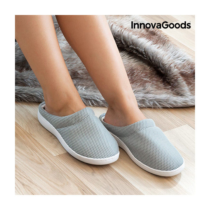 Chaussons avec Gel Confort Bamboo InnovaGoods