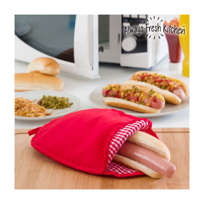 Sac de Cuisson Hot Dogs pour Micro ondes Always Fresh Kitchen