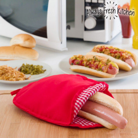 Sac de Cuisson Hot Dogs pour Micro ondes Always Fresh Kitchen