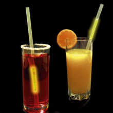 Lot de 6 pailles lumineuses