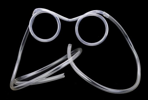 FISOUL Wj10014 Pailles en forme de lunettes 